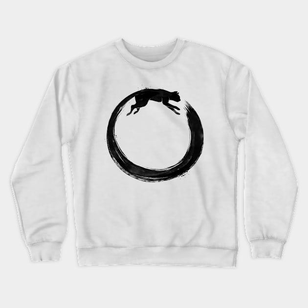 Sumie Enso Cat Crewneck Sweatshirt by Tobe_Fonseca